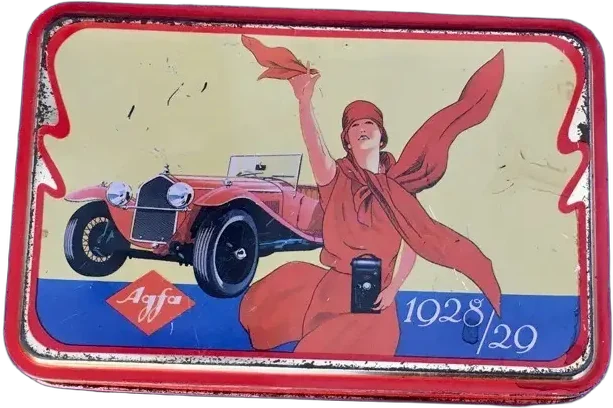 Cajita Lámina Agfa Coleccionable