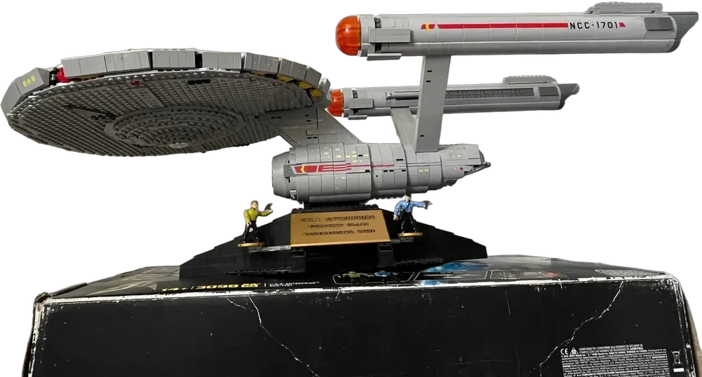 Startreck Enterprise Ncc-1701 Megablocks Startreck