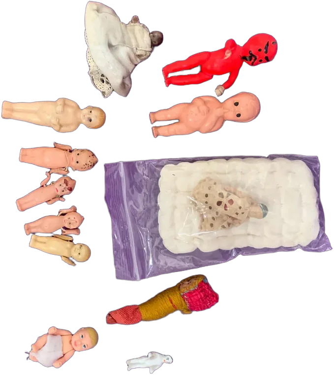 Colección Miniaturas Bebés Antiguos
