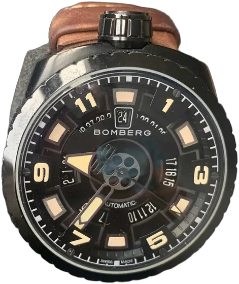 Reloj Bomberg Bolt-68 Automático Café Negro