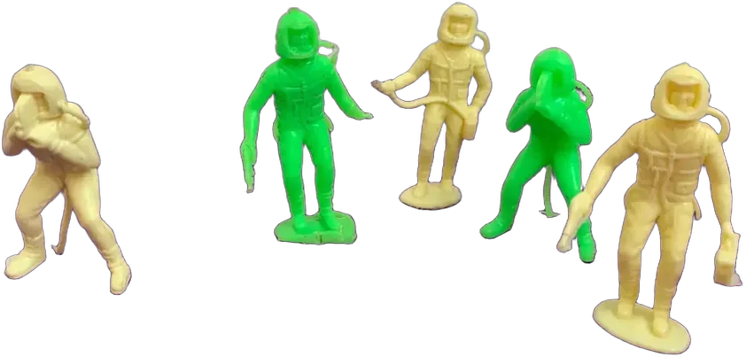 Astronautas Juguetes Vintage