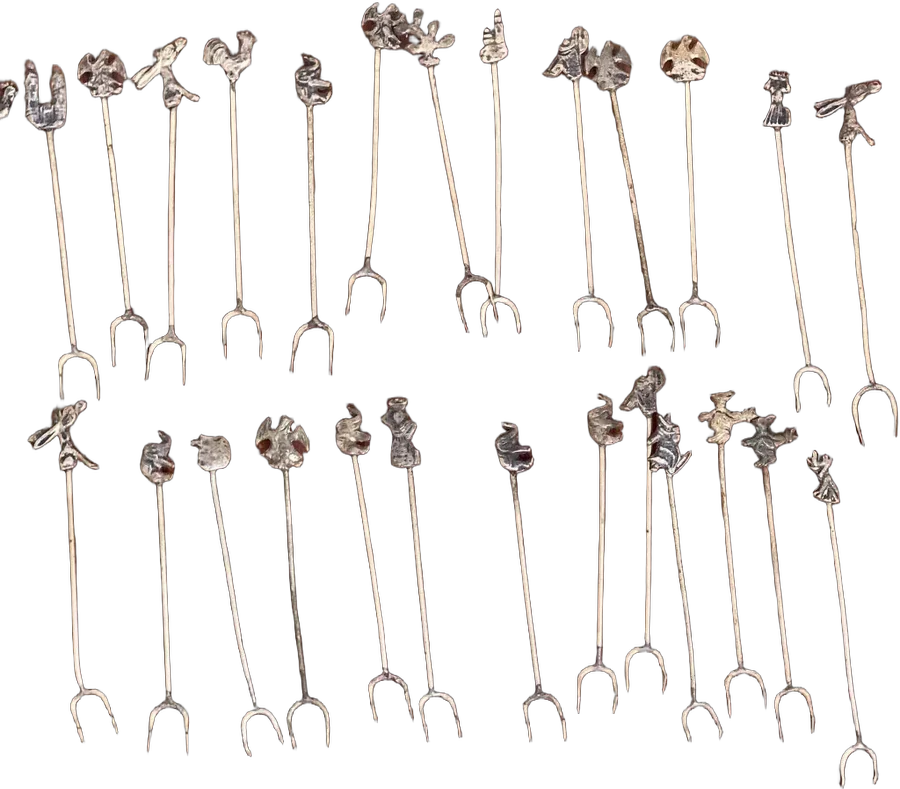Antiguos Tenedores Botaneros
