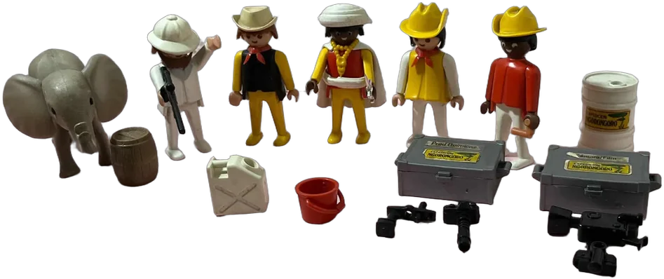 Expedición Estación Ngorongoro Playmobil Vintage