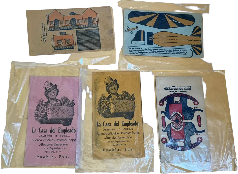 Muñecos Papel Recortables Antiguos