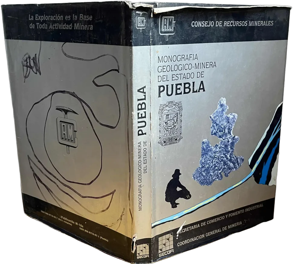 Libro Monografía Geológico Minera Puebla