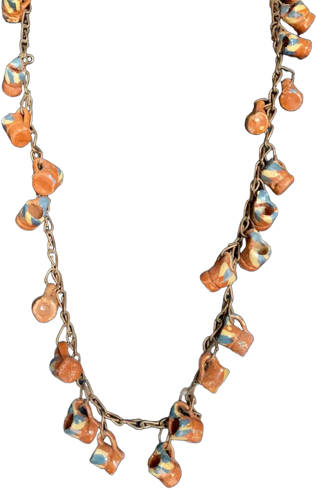 Antiguo Collar Artesanía De Mexico — imagen 1