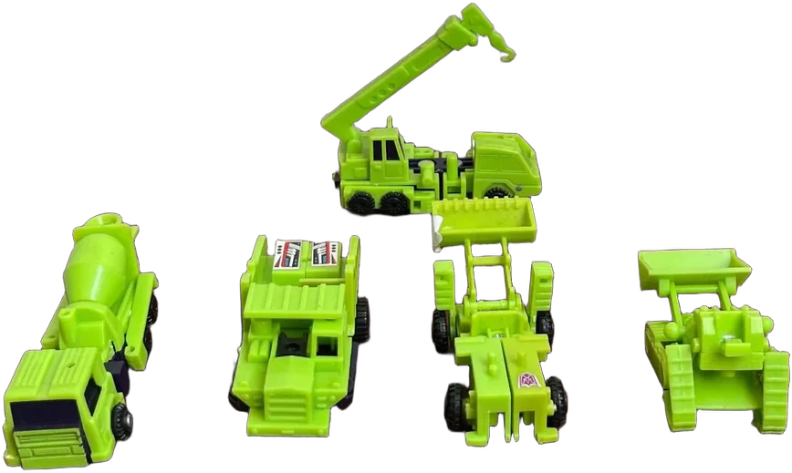 Vintage Colección Transformer Construcción