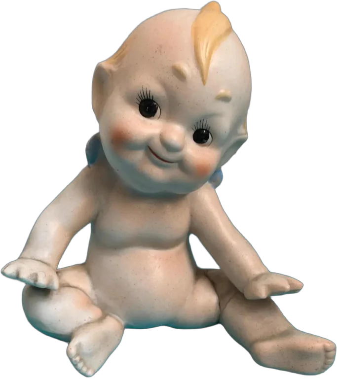 Vintage Kewpie Bebe Porcelana