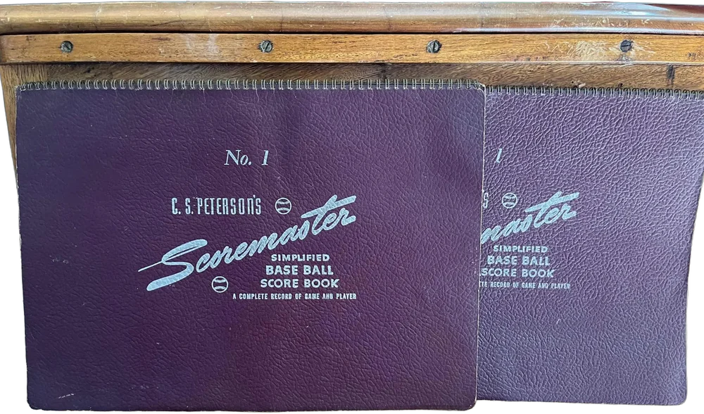 Coleccionables Beisbol Score Book