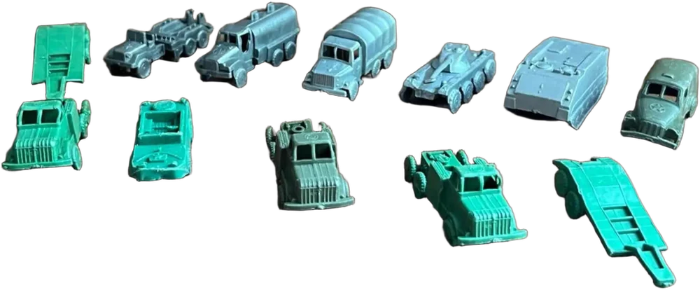 Vintage Vehículos Militares Plastimarx