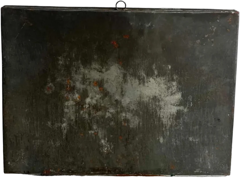 Antiguo Guarda Documentos Rectangular — imagen 1