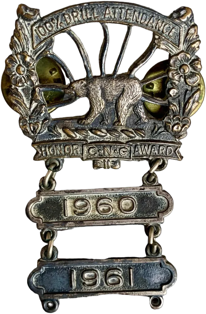 Medalla Al Honor Militar Guardia Nacional California