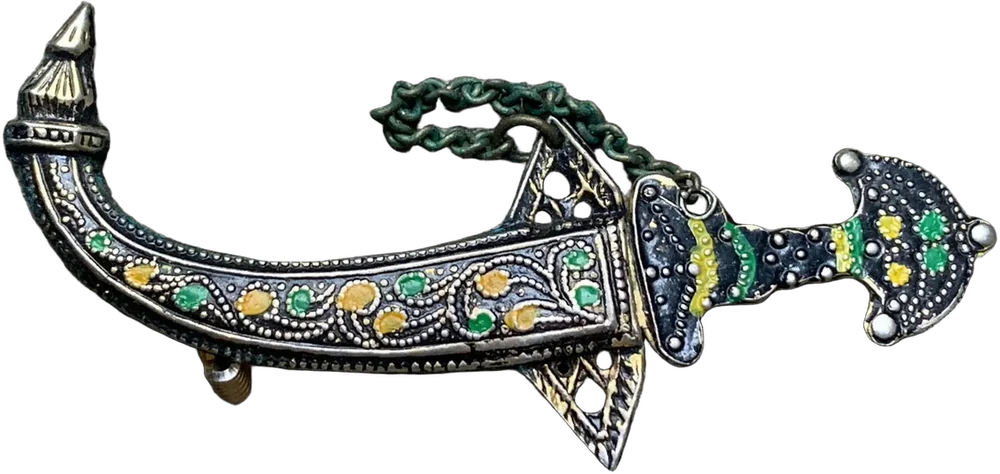 Vintage Espada Toledana Broche