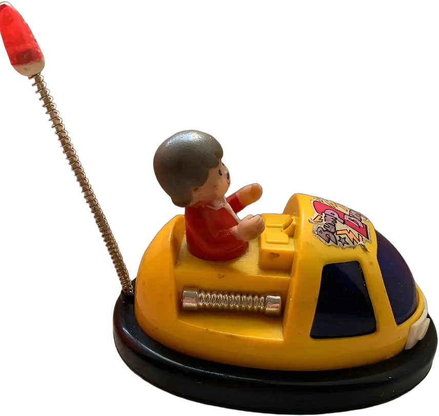 Vintage Go Car A Escala Amarillo