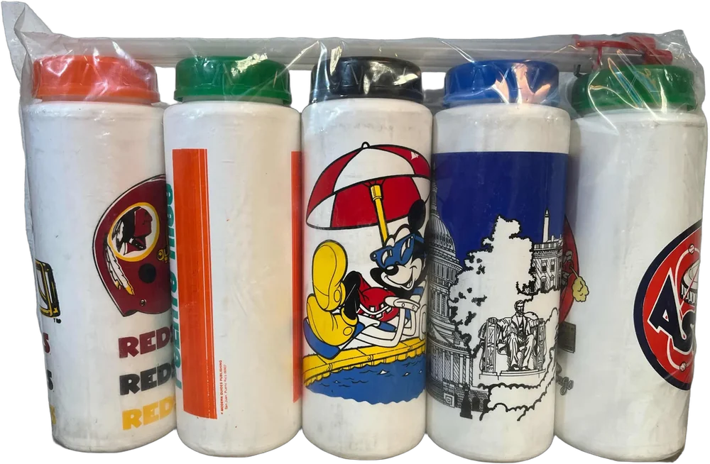 Vintage Botes Cilíndricos Souvenirs Varios Usa (lote 5)