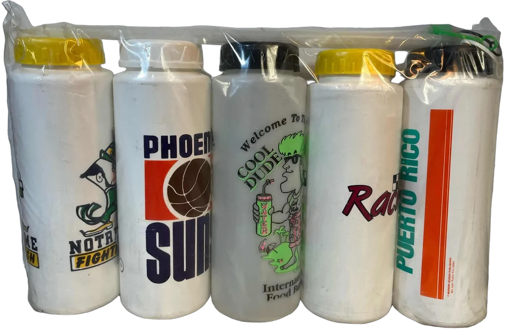 Vintage Botes Cilíndricos Souvenirs Varios Usa (lote 6)