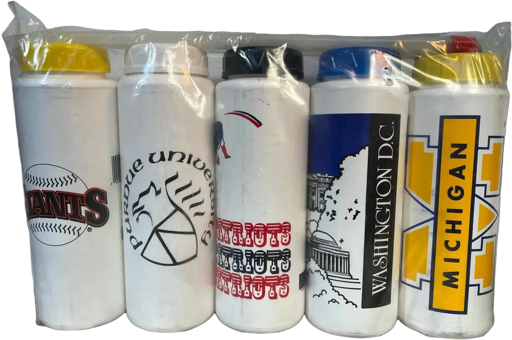 Vintage Botes Cilíndricos Souvenirs Varios Usa (lote 2)