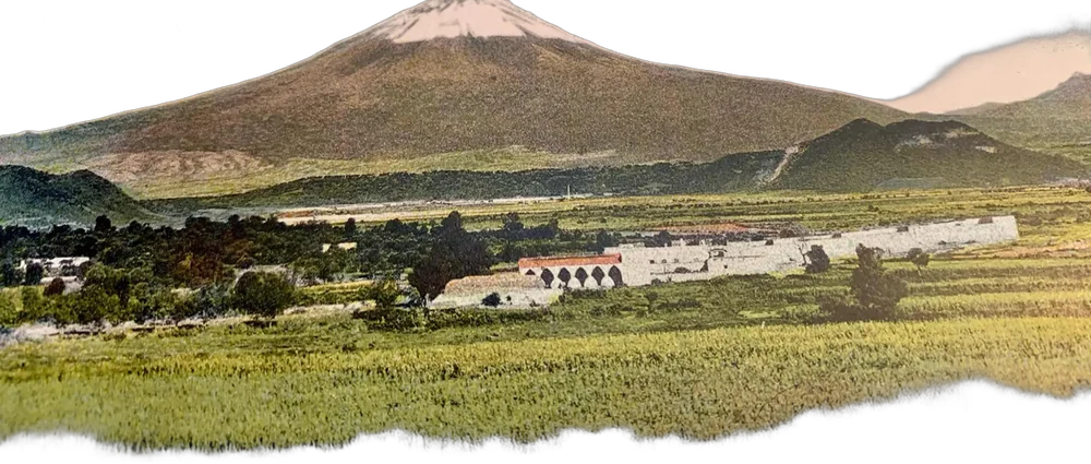 Antigua Postal Vista Atlixco, Puebla — imagen 1