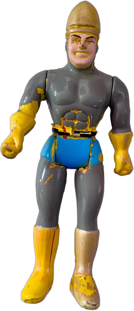 Vintage Figura De Acción The Tick, Hombre Bala Bandai