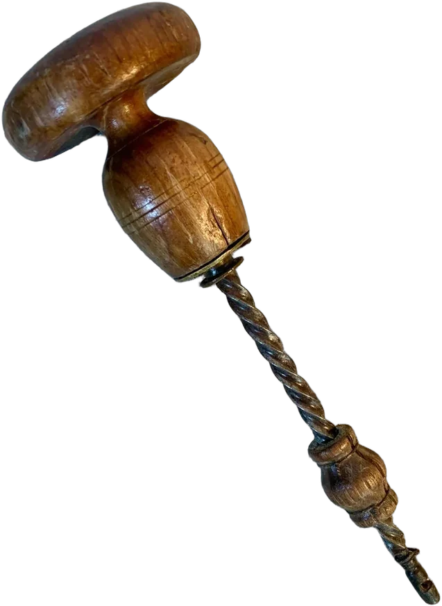 Antiguo Taladro De Mano Herramienta Coleccionable — imagen 1