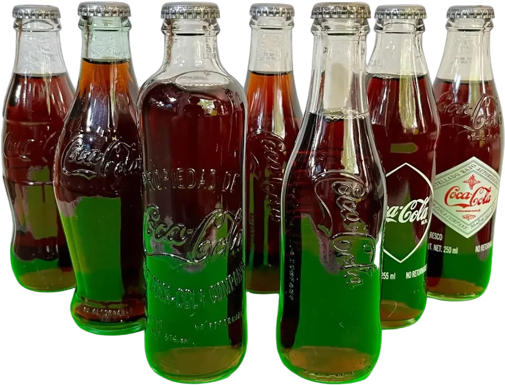 Lote Botellas Coleccionables Coca-cola