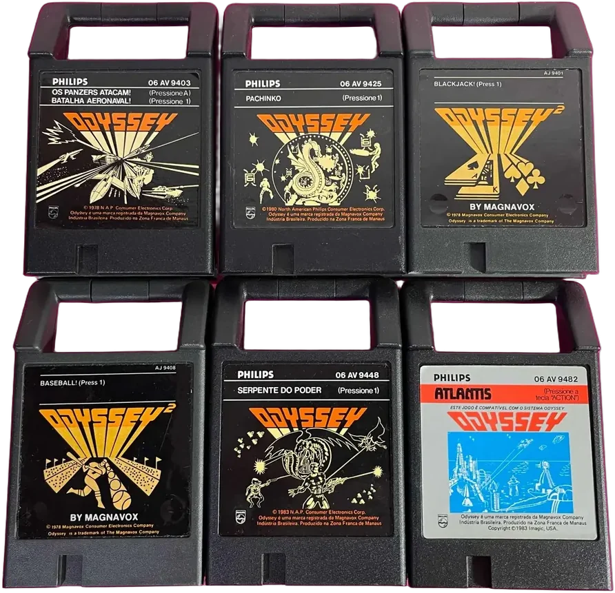 Vintage Lote Juegos Odyssey 1980