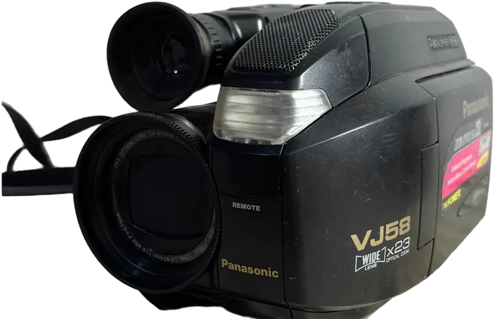 Video Camara Vintage Panasonic Palmcoder Vhsc — imagen 1