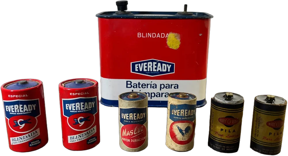 Vintage Pilas Eveready Coleccionables — imagen 1