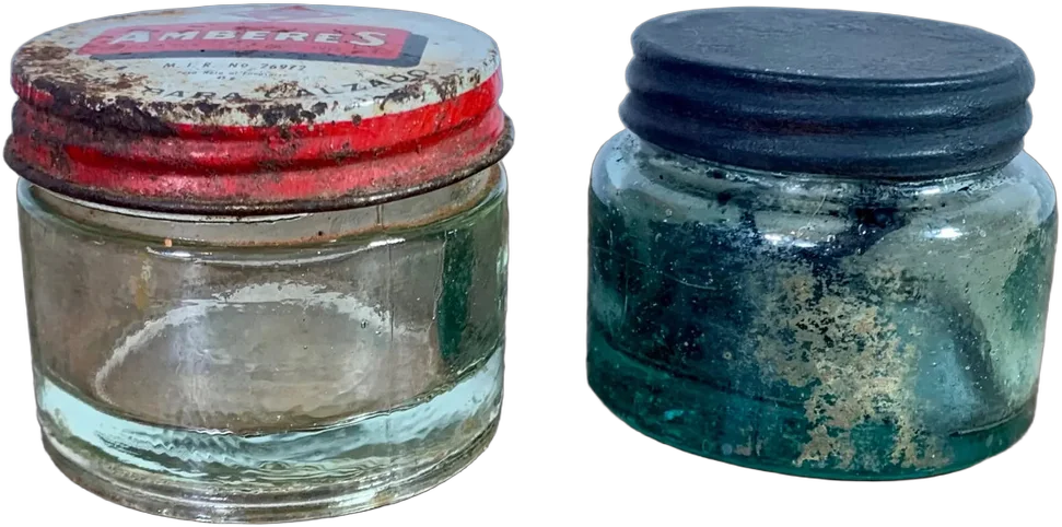 Antiguos Envases Cereza De Zapatos Amberes — imagen 1