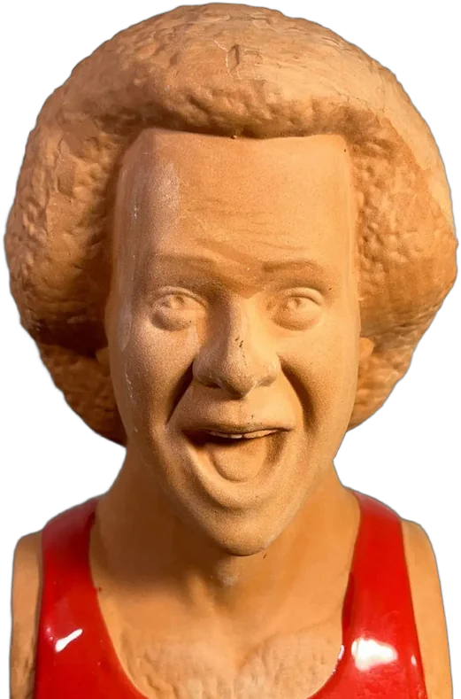 Vintage Figura Terracota Richard Simmons Terracota