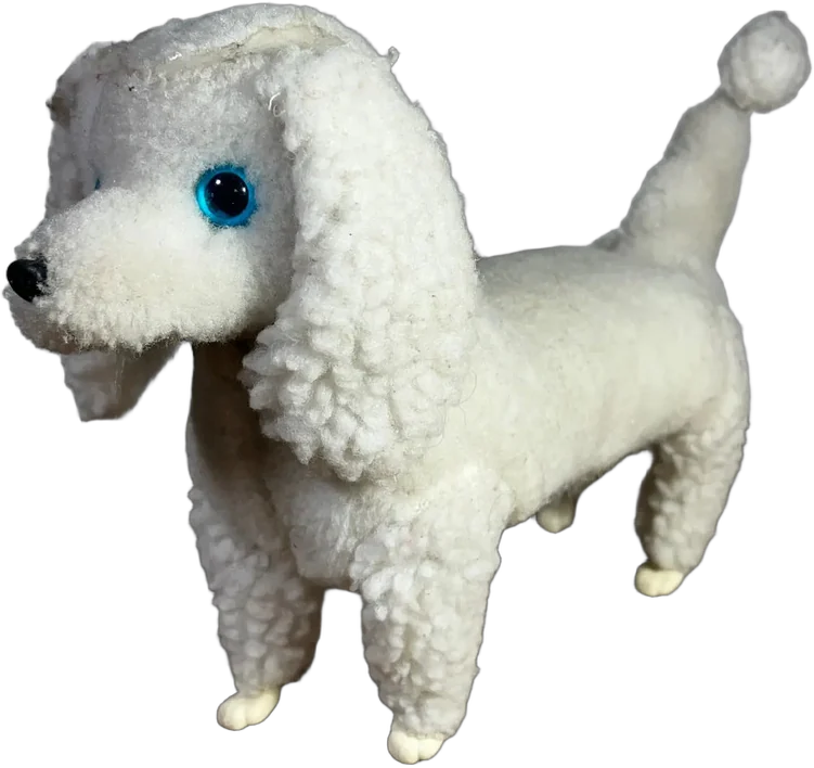 Vintage Peluche Perrito Puddle Vintage Blanco