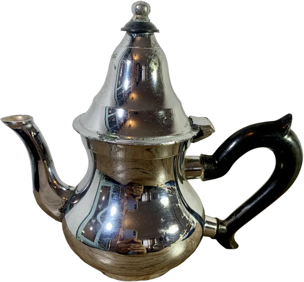 Tetera Marroquí Vintage Plateado