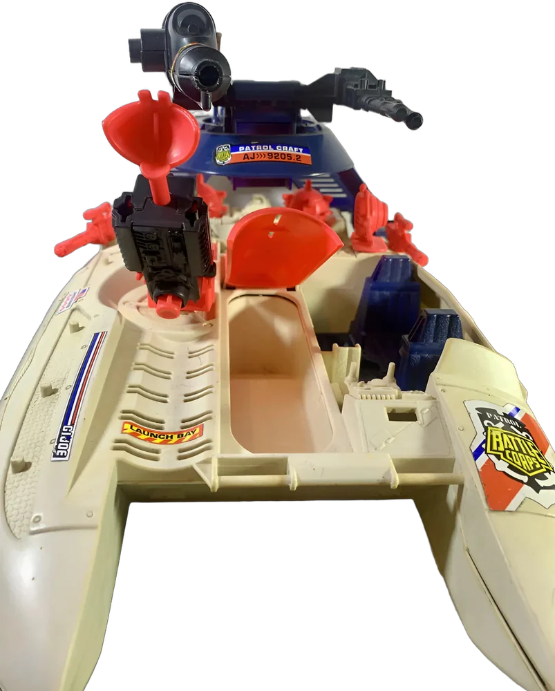 Vehículo Gi Joe Shark 9000 1992 Gijoe Blanco