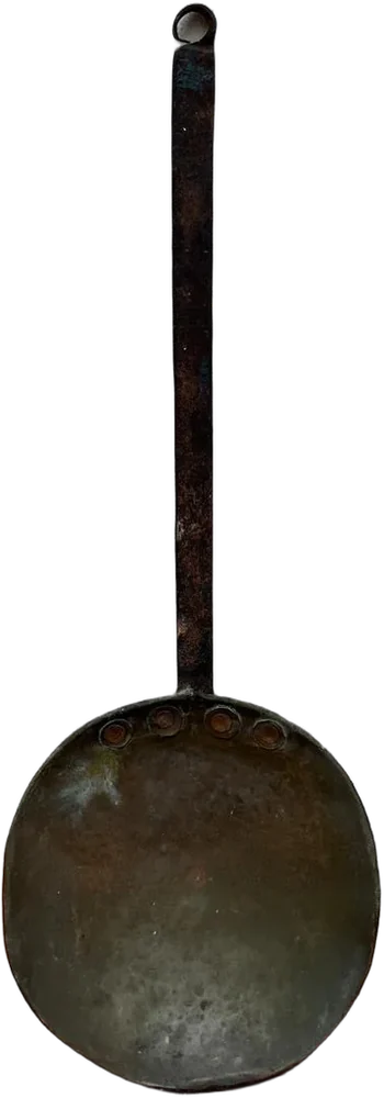 Antiguo Cucharón De Cobre Para Cocina Cobre