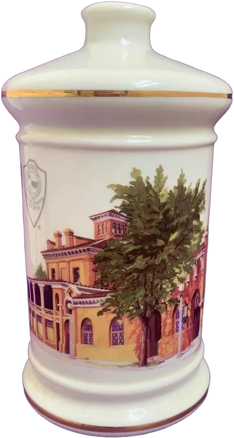 Licorera De Porcelana Jm Retro Blanco