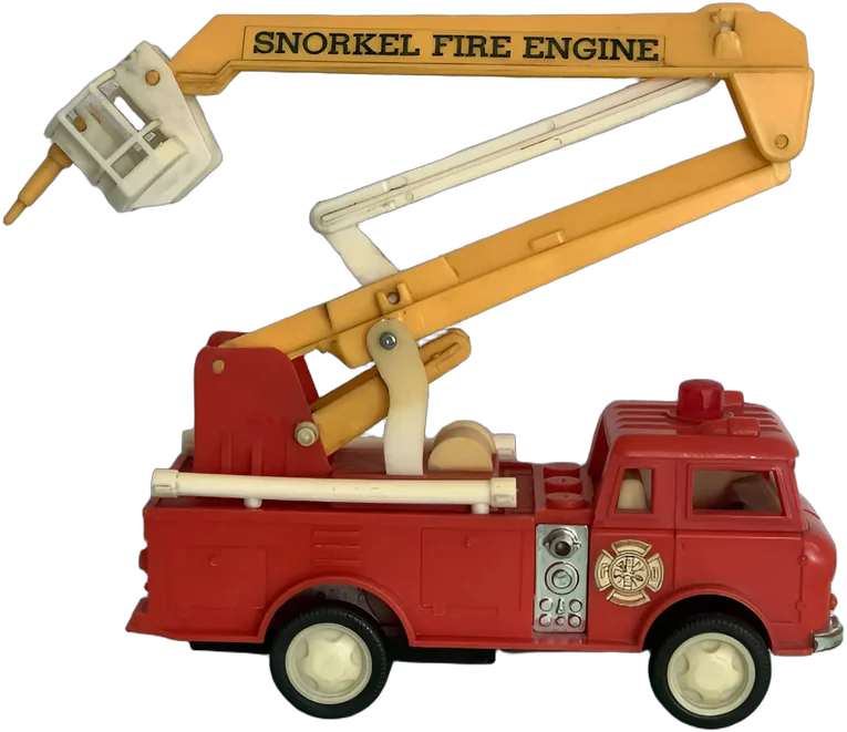 Camioncito De Bomberos Vintage Hong Kong Bomberos Rojo — imagen 1