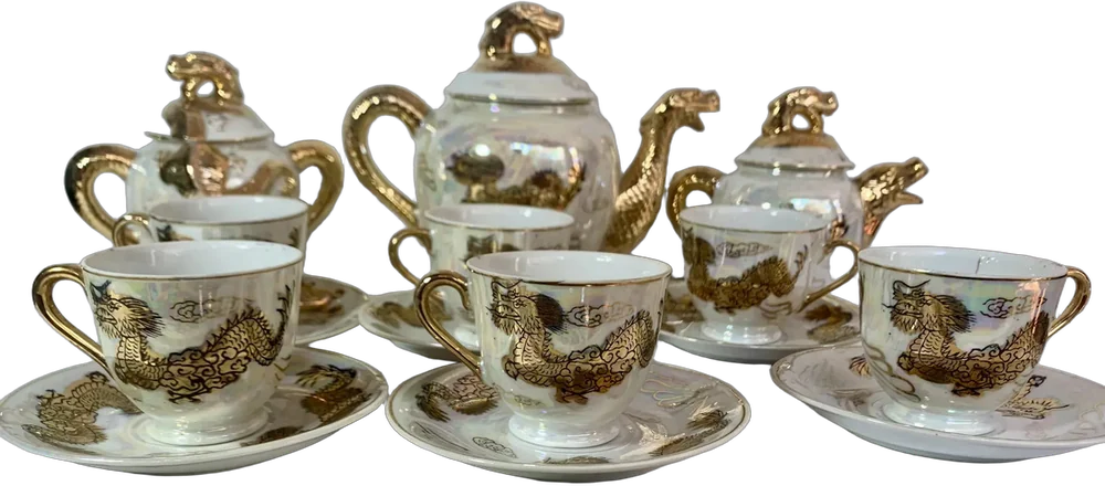 Antiguo Juego De Té Japón — imagen 1