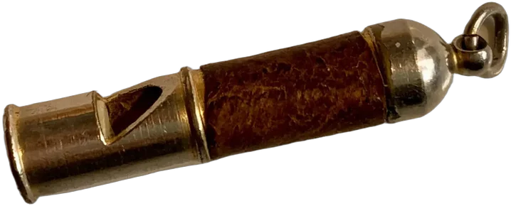 Antiguo Silbato Tipo Policía Británica