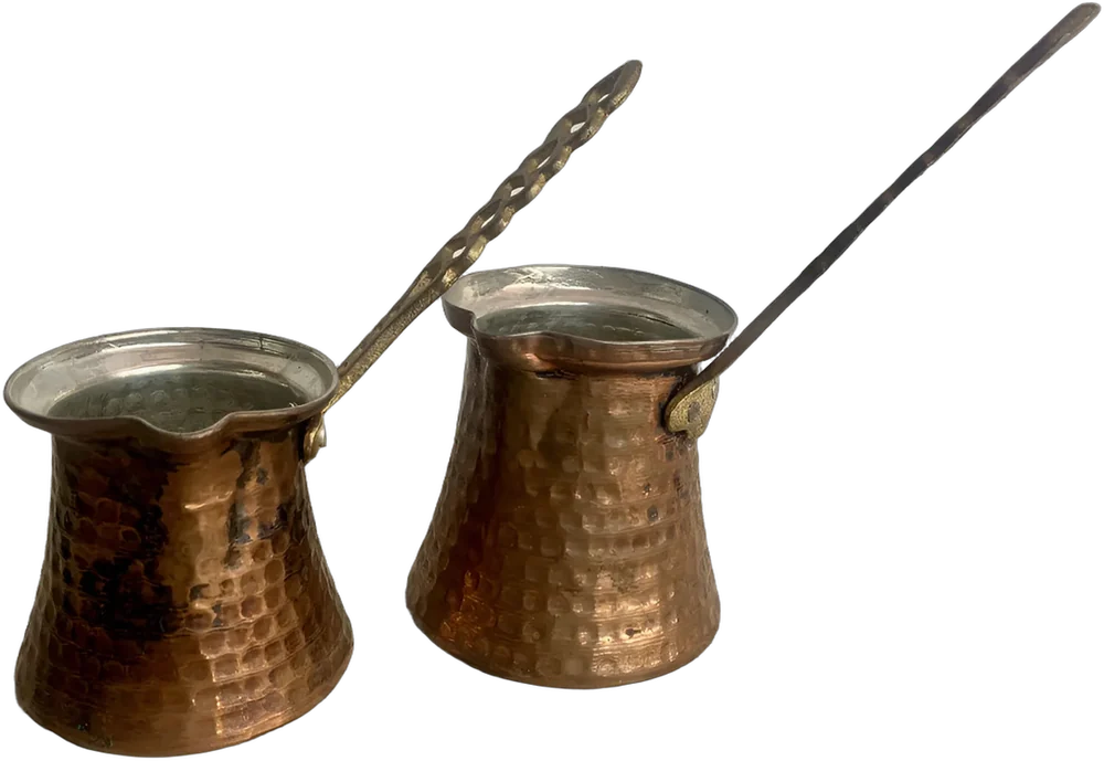 Par Cafeteras Turcas Cobre Cezve-ibrik Cobre