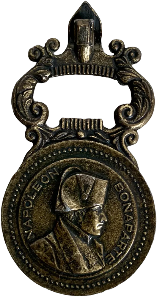 Vintage Destapador Napoleón París Dorado Oscuro