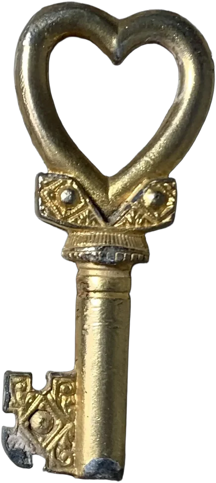 Antigua Llave Hierro Suerte Coleccionable