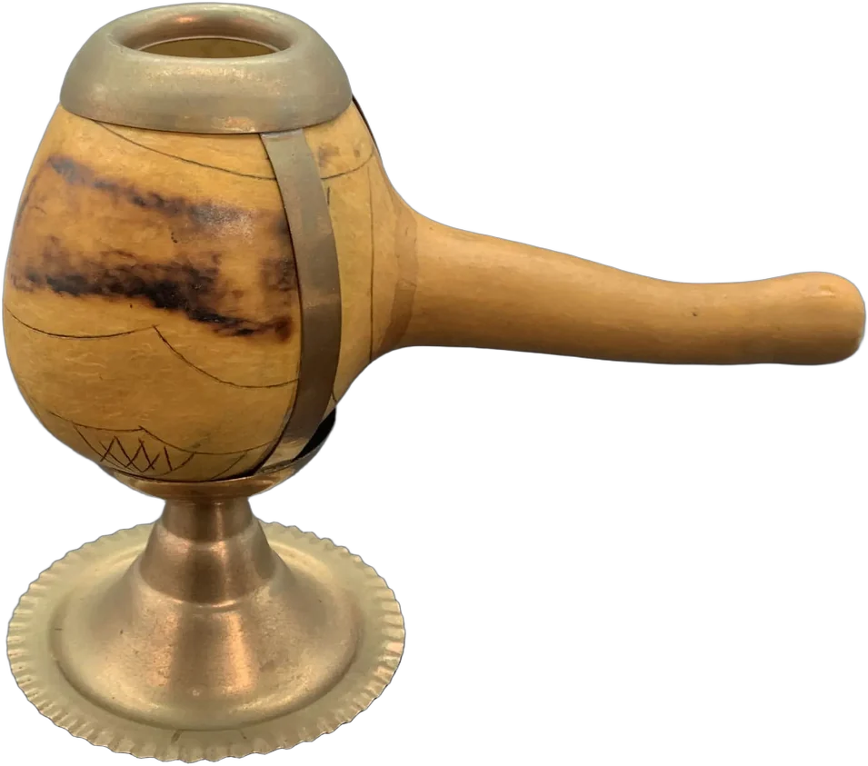 Vintage Recipiente Para Mate Chileno — imagen 1