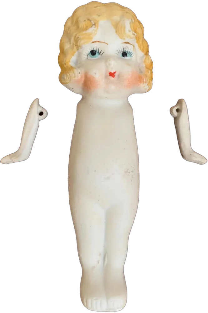 Muñeca Porcelana Vintage Reparar