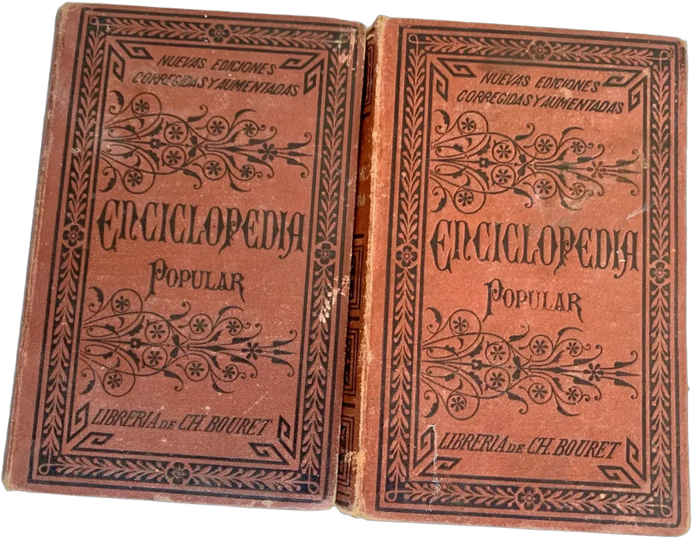 Antiguos Libros Enciclopedia Popular — imagen 1
