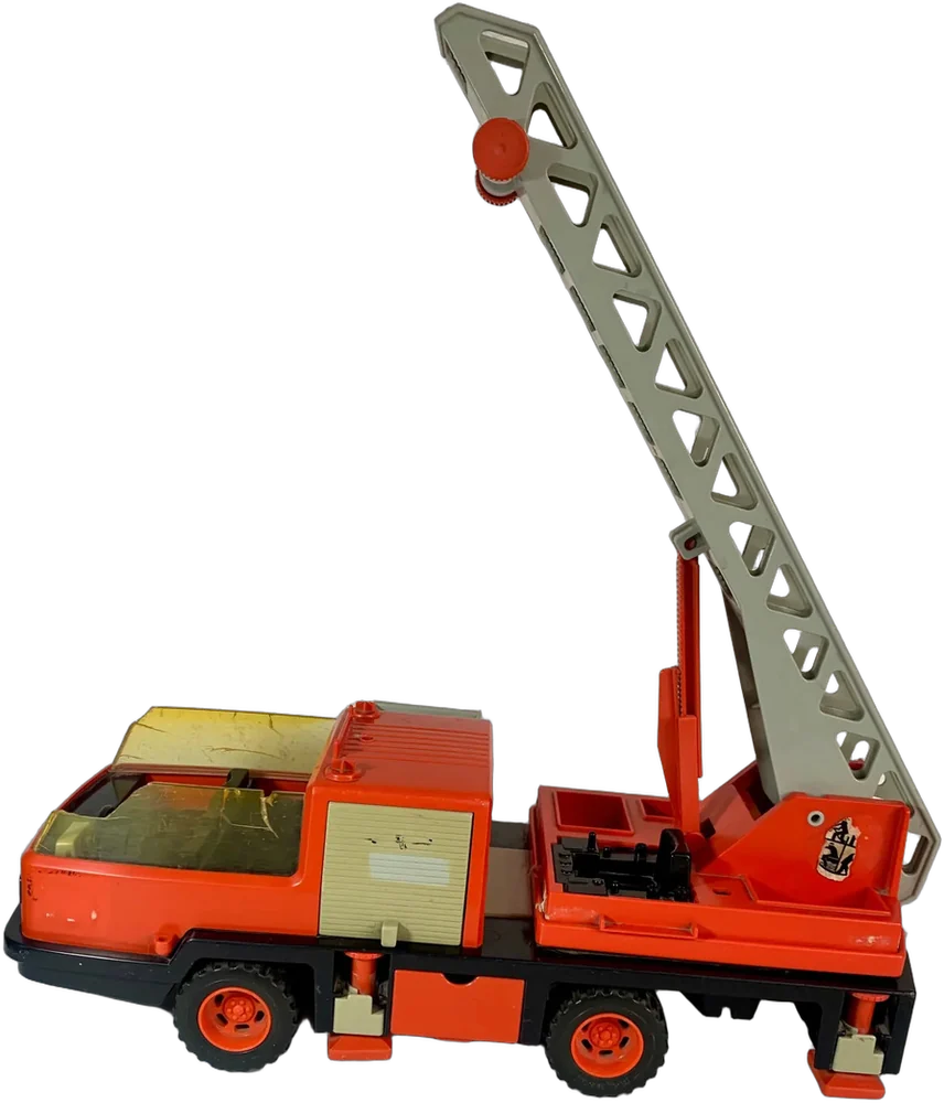 Vintage Camión De Bomberos Playmobil Bombero — imagen 1