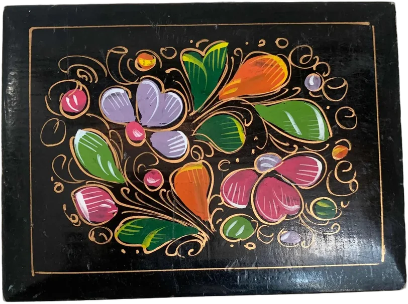 Cajita Laqueada Vintage — imagen 1