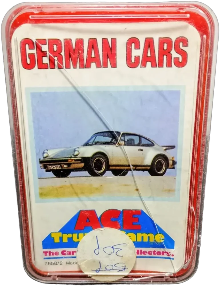 Vintage Tarjetas Coleccionables Autos Alemanes — imagen 1