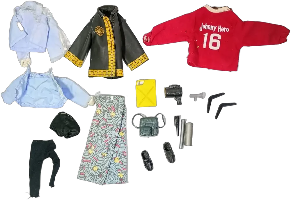 Antiguo Lote De Vestimenta Johnny Hero O Aventureros — imagen 1