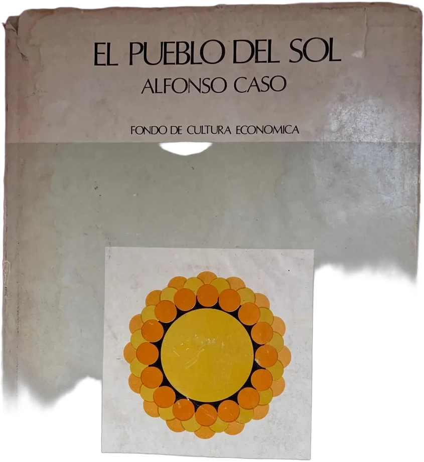 Libro Usado El Pueblo Del Sol Alfonso Caso — imagen 1