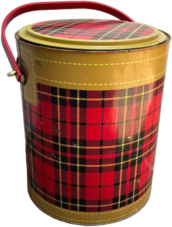 Vintage Hielera Escocés The Skotch Kouler Rojo — imagen 1